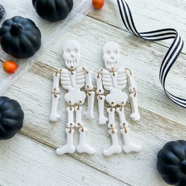 Skeleton Earrings