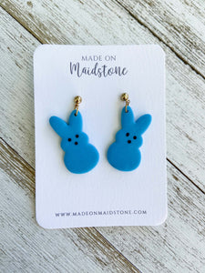 Marshmallow Bunny Earrings image 3