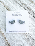 Manatee Studs image 0