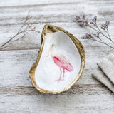 Spoonbill Oyster Shell Jewelry Dish