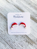 Santa Hat Studs image 0
