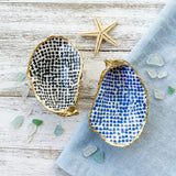 Polka Dot Oyster Shell Jewelry Dish
