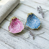 Fretwork Oyster Shell Jewelry Dish