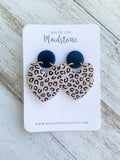 Leopard Pendant Earrings image 0