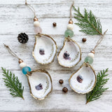 Charleston Gilded Oyster Ornament