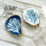 Coral Reef Oyster Shell Jewelry Dish