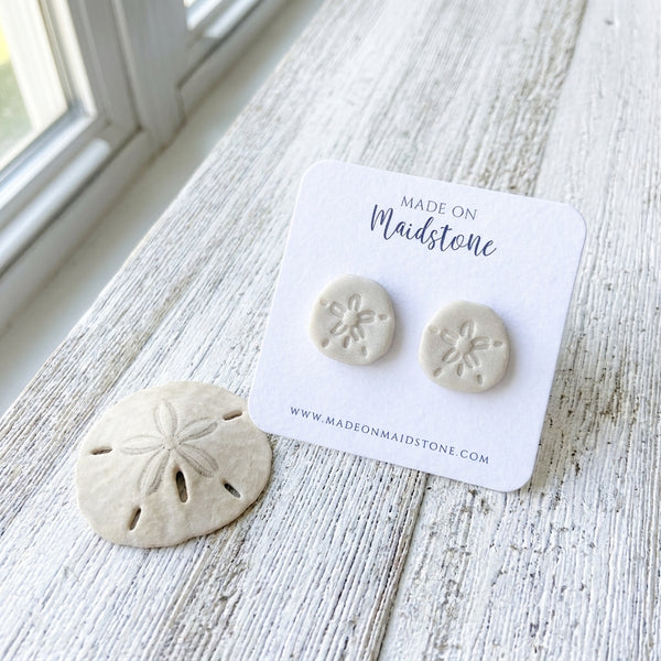 Sand Dollar Studs
