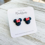 Girl Mouse Studs