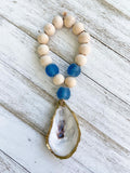 Oyster Shell Bottle Bracelet - Blue image
