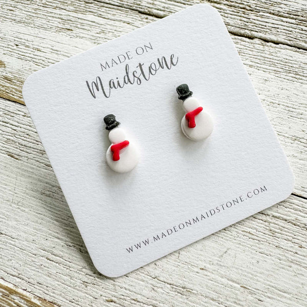 Snowman Studs image 1