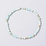Faceted Semi Precious Stone Beaded Bracelet
