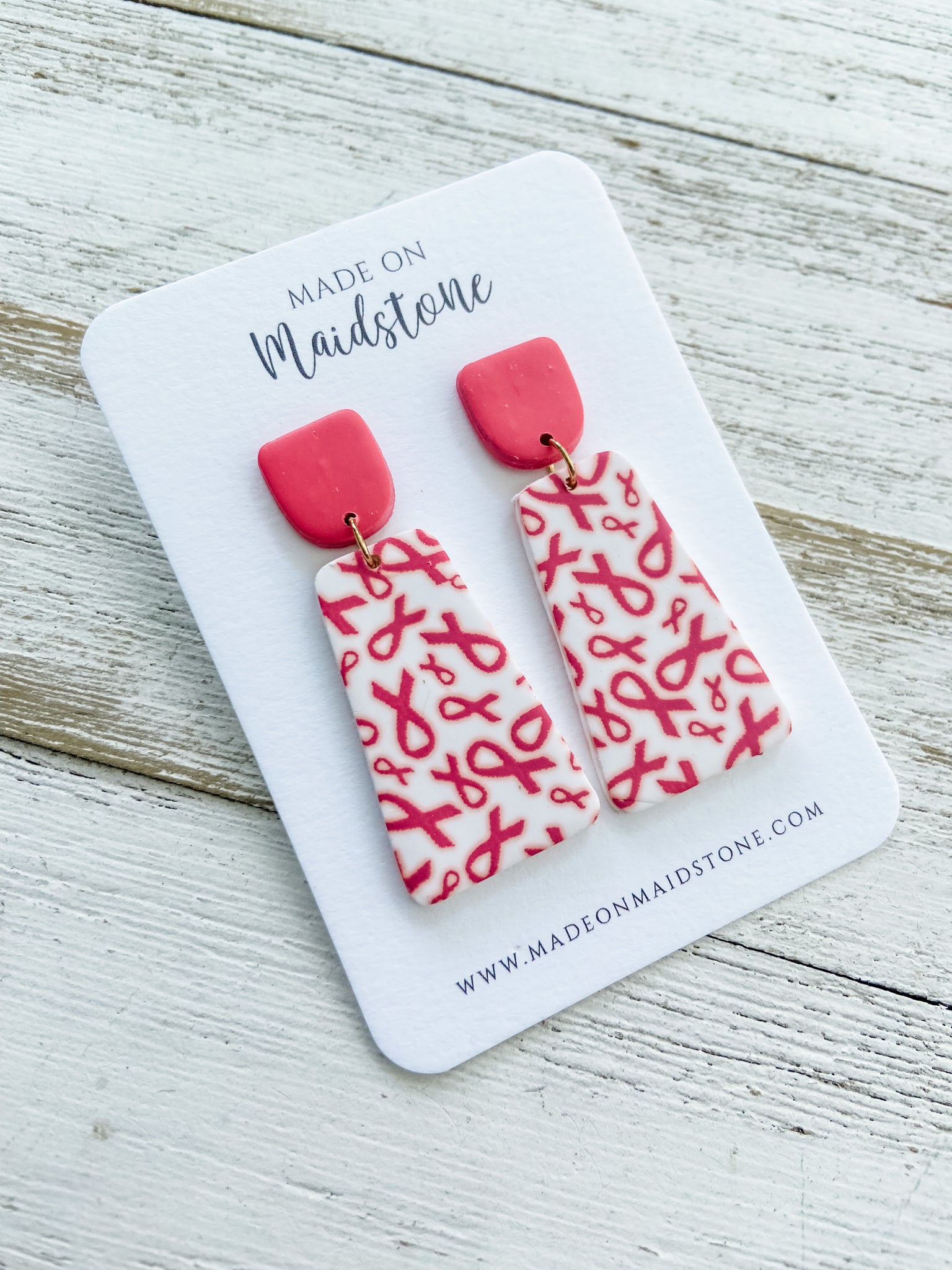 Breast Cancer Awareness Earrings