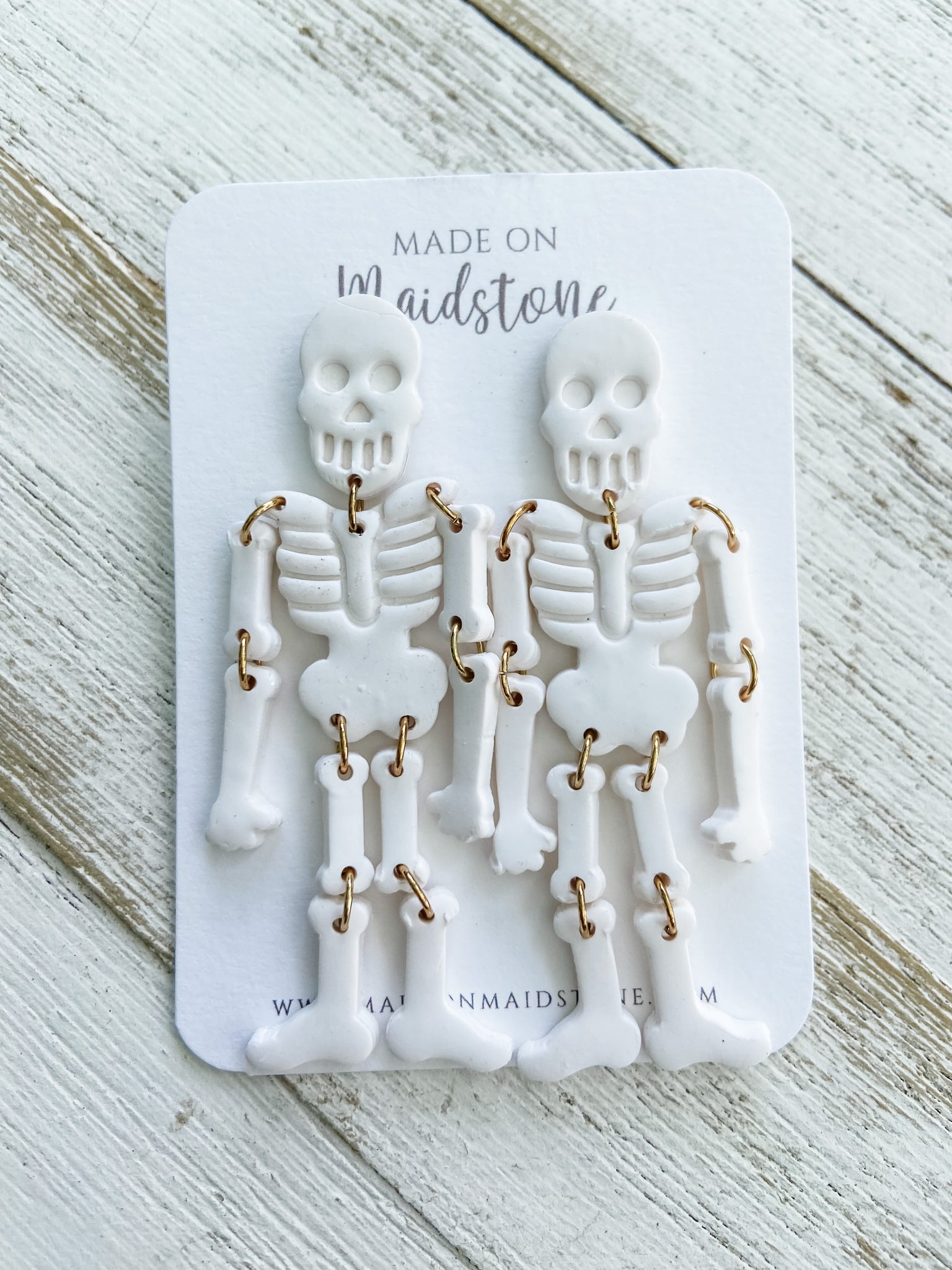 Skeleton Earrings