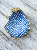 Fretwork Oyster Shell Ring Dish