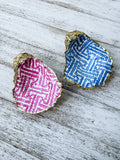 Fretwork Oyster Shell Ring Dish