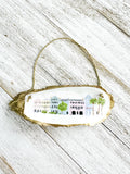 Rainbow Row Ornament