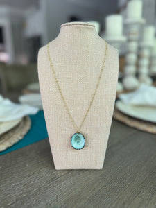 Limpet Shell Pendant Necklace