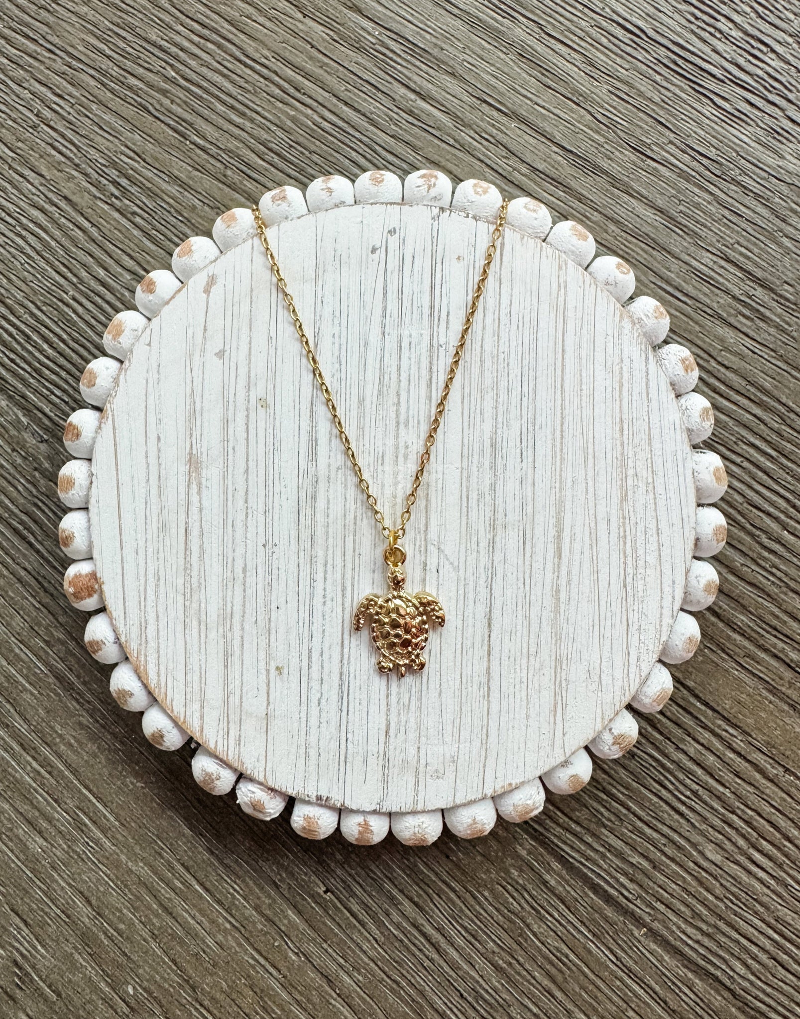Sea Turtle Pendant Necklace