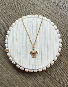 Sea Turtle Pendant Necklace