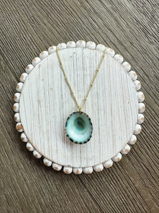 Limpet Shell Pendant Necklace