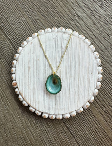 Limpet Shell Pendant Necklace