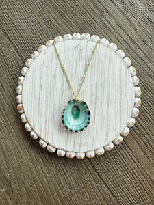 Limpet Shell Pendant Necklace