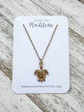 Sea Turtle Pendant Necklace