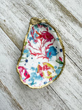 Tropical Fish Oyster Shell Ring Dish