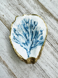 Coral Reef Oyster Shell Ring Dish