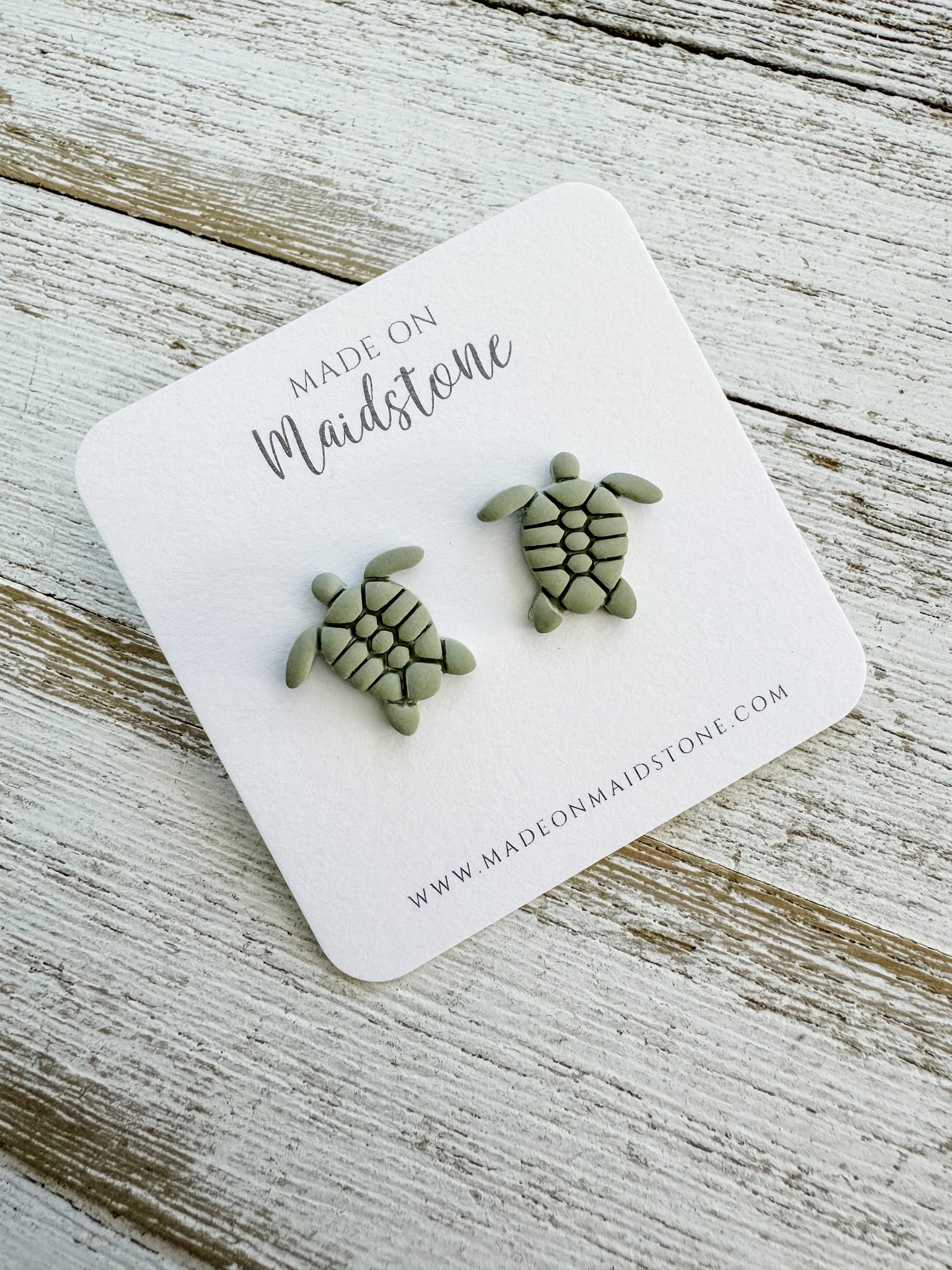 Loggerhead Sea Turtle Studs