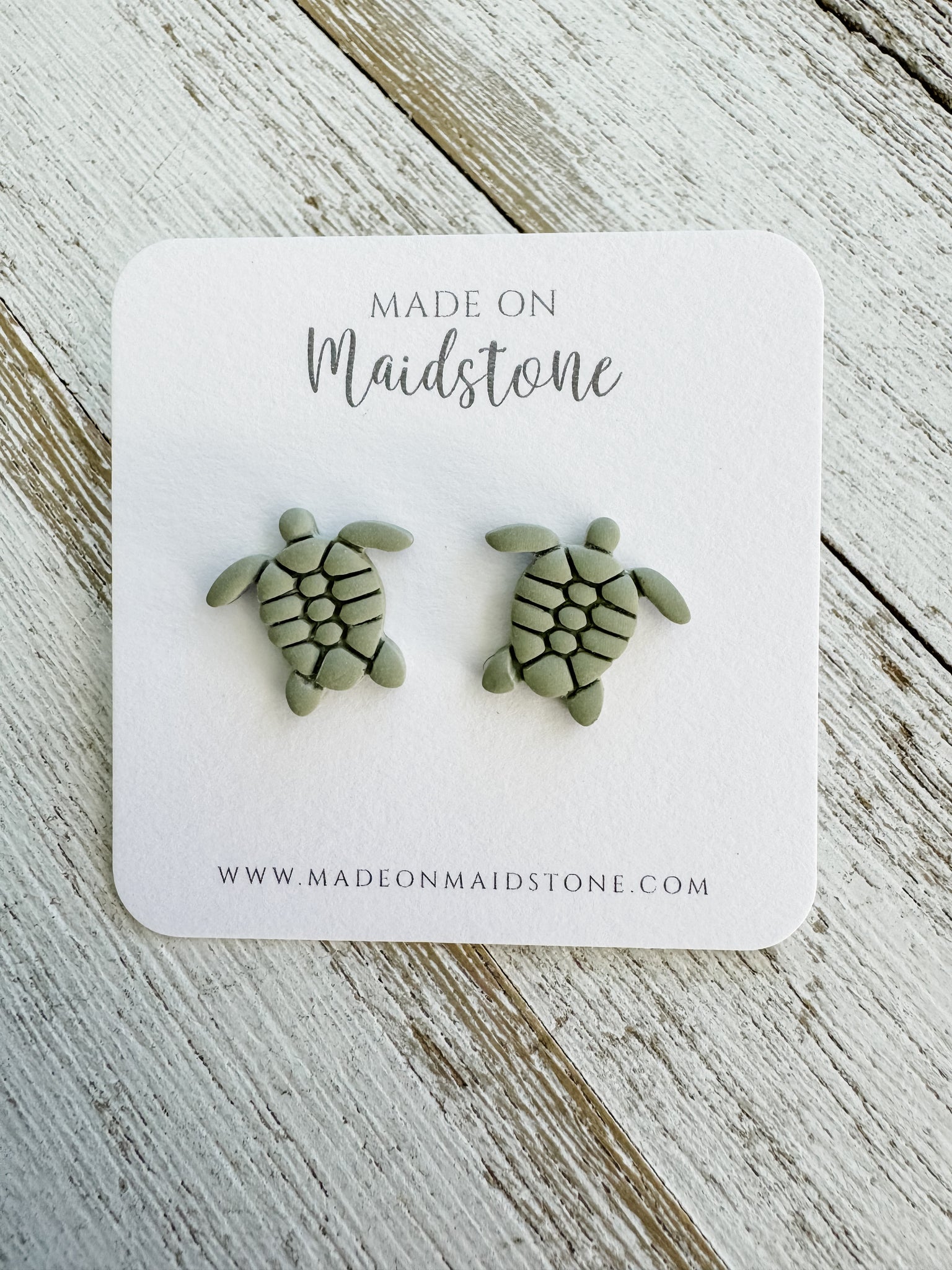 Loggerhead Sea Turtle Studs