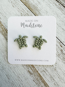 Loggerhead Sea Turtle Studs