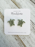 Loggerhead Sea Turtle Studs