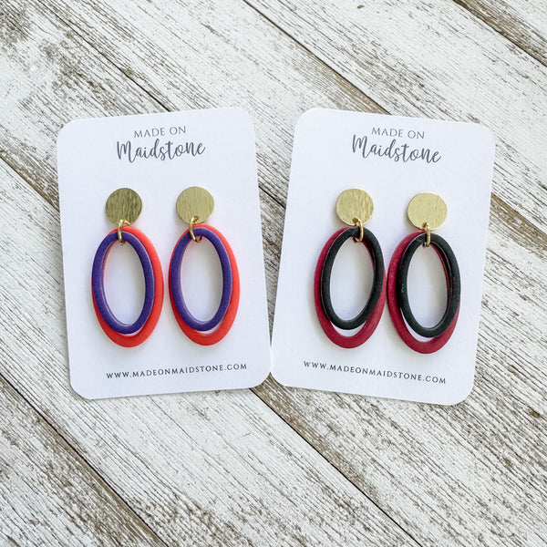 End Zone Earrings