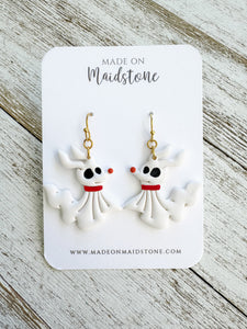 Ghost Dog Earrings