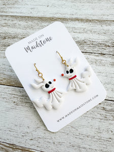 Ghost Dog Earrings