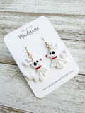 Ghost Dog Earrings