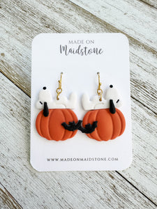 Spooky Beagle Earrings