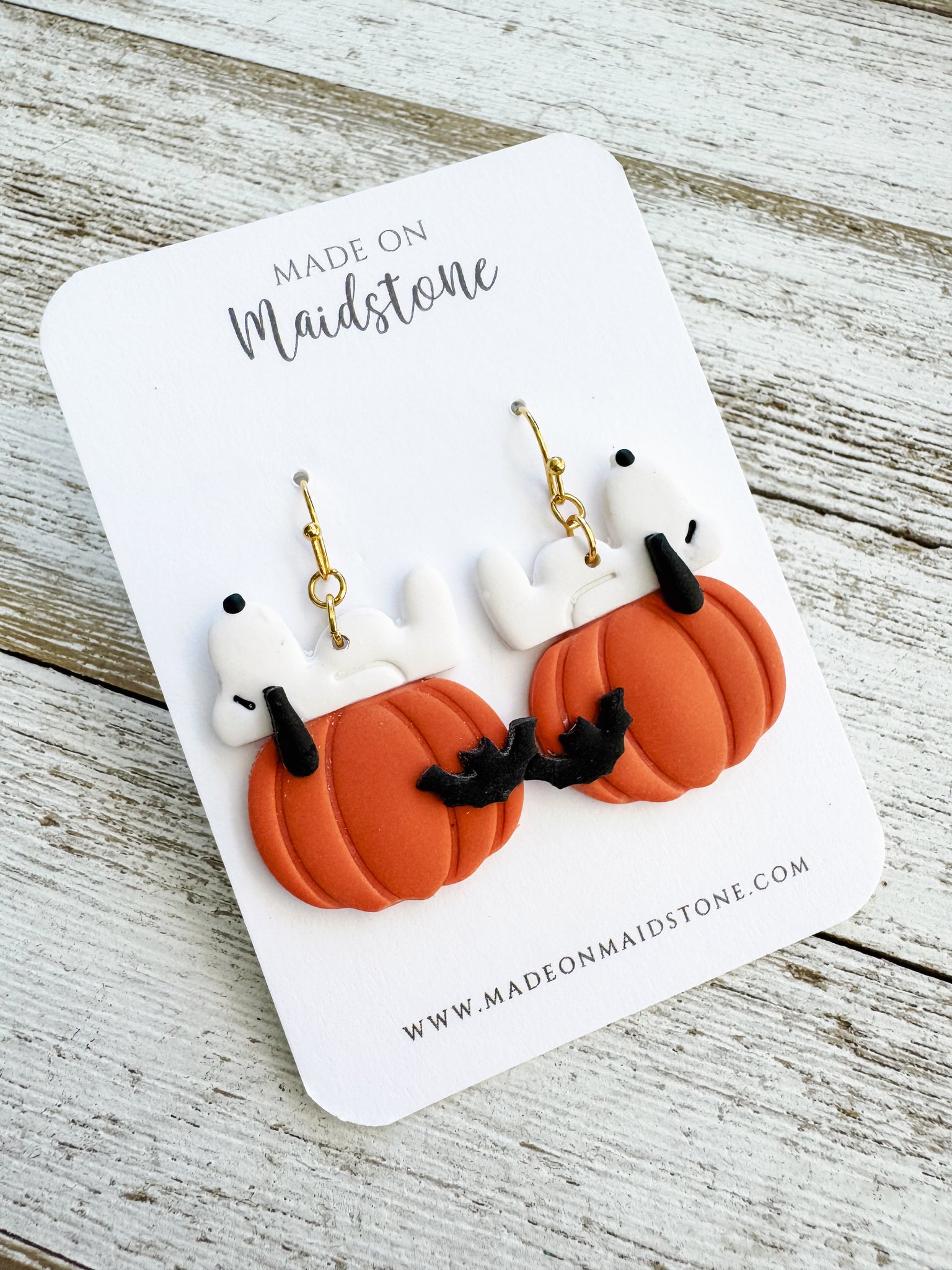 Spooky Beagle Earrings