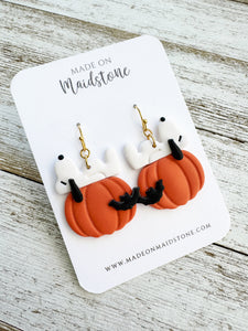 Spooky Beagle Earrings