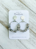 Tumbled Gemstone Earrings