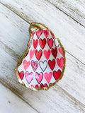 Bold Hearts Oyster Shell Ring Dish