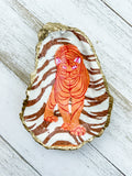 Tiger Oyster Shell Ring Dish