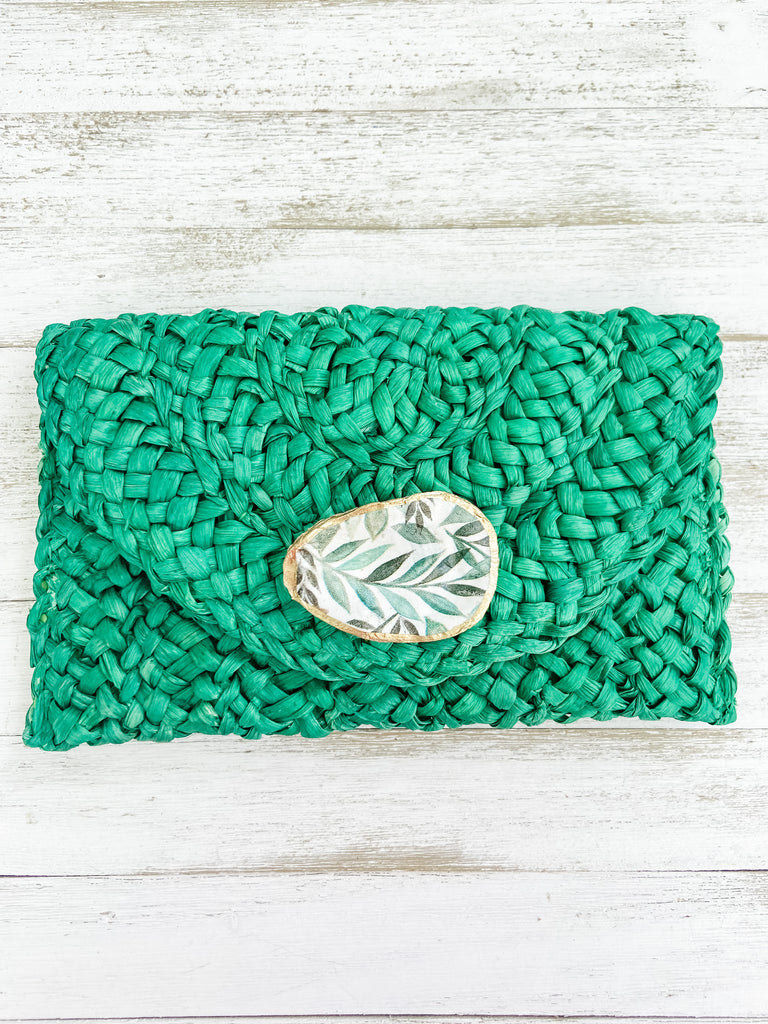 Botanicial Shell Botanical Oyster Shell Clutch – Made on Maidstone