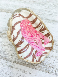 Tiger Oyster Shell Ring Dish