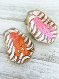 Tiger Oyster Shell Ring Dish