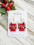 Festive Beagle Earrings