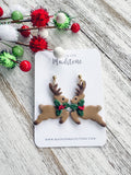 Flying Reindeer Earrings