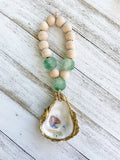 Oyster Shell Bottle Bracelet