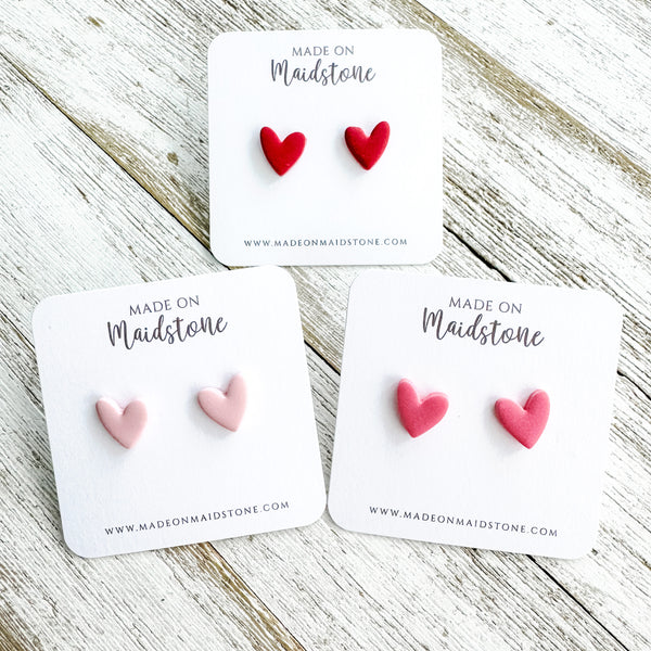 Heart Studs